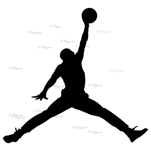 Basketball jordan jump vinyl - jordan,