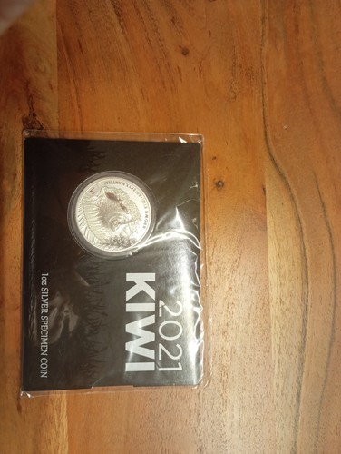 Unze silber kiwi 2021 im - unze,