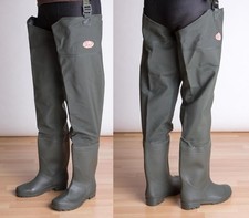 2860 extra lange watstiefel, waders, gummistiefel, anglerstiefel, gr 40