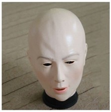 Female Face Latex Maske Fancy