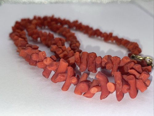 Natur stab korallen kette 585 - stab-korallen-kette,,