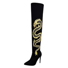 Sexy Party Overknees  Stiefel