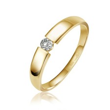 Spannring Brillant 0,10ct 585