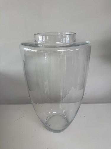 Große bodenvase aus glas - große,
