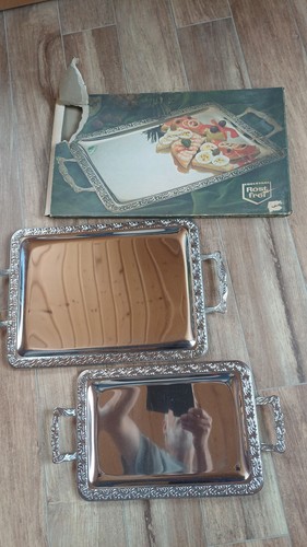 Tabletts silberfarbe - 2,