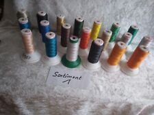 Gunold Stickmaschinengarn Konvolut 20 Stück gebraucht Reste