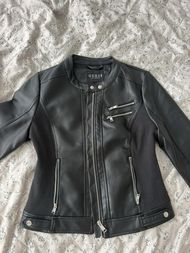 Guess lederjacke damenjacke - lederjacke,
