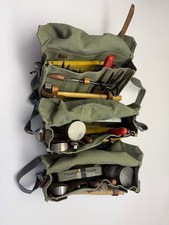 3 Werkzeugtaschen der Schweizer Armee aus Segeltuch (komplett)