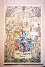 Alte Speisekarte Waldštejnská Hospoda Prag