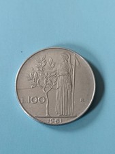Italienische 100 Lire Münze