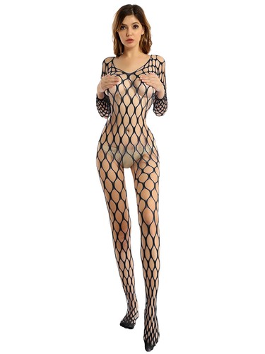 Damen transparente bodysuit - damen,