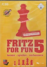 FRITZ for FUN 5 SCHACH DEUTSCH lernen spielen verbessern NW