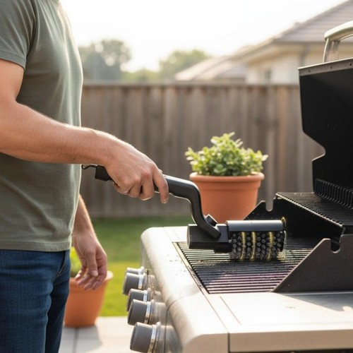 Elektrische grillbürste - elektrische,