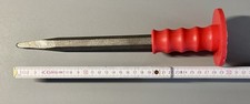 Spitzmeißel 300mm mit Handschutz ergonomisch rot grau *TOP*