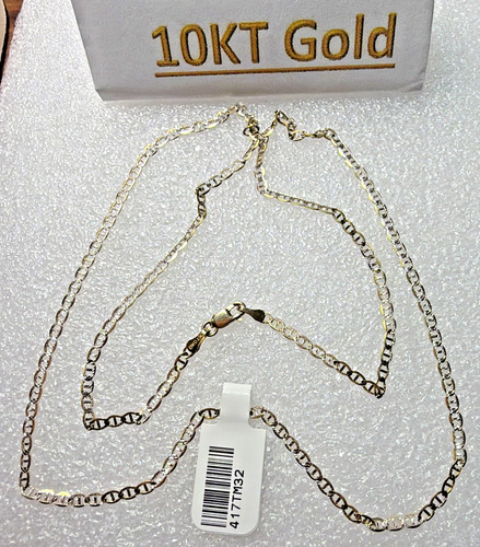 10kt echte massive kette - echte,