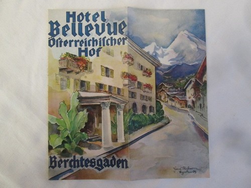 Werbung faltblatt hotel - werbung,