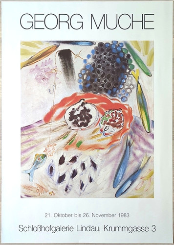 Poster plakat georg muche - -,