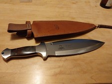 Al Mar Smatchet, Mit Holzgriff. Überarbeitet Von Bob Papp. Customscheide .