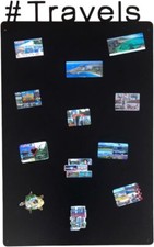 Groß Schwarz Pinnwand Magnetisch Tafel Magnetwand Magnettafel Kinder Küche