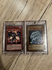 Yu-Gi-Oh! Dunkler Magier, Zauberer der Dunklen Magie, Blauäugiger w. Drache 