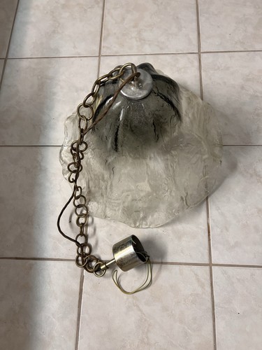 Antike hängelampe aus glas - hängelampe,