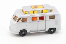 MATCHBOX SERIES 34 * VOLKSWAGEN ( VW ) T1 CAMPER * SILVER  * 1:64