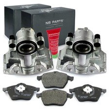 2x Bremssattel Bremsbeläge