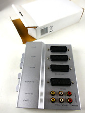 Umschaltbox Satelliten AV-Systeme VHS S-VHS Video 8 RGB Hi 8 Switch W-3496