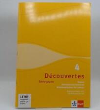 Découvertes 4 Série jaune Sesam, kompetenzorientierte Klassenarbeiten Lösungen