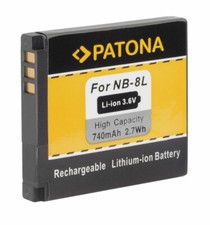 Akku für Canon PowerShot A2200, A3100 IS, A3000 IS, A3200 IS, A3300 IS - NB-8L
