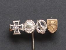 4x Miniatur Eisernes Kreuz