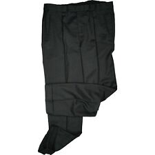 Hiltl Herren Stoff Hose Chino Wolle Bundfalten Business 106 W38 L32 grau weich