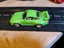 1:24 Porsche 911 m. Alufelgen u. Plafit Cassi Slot car  f. Carrera Bahnen