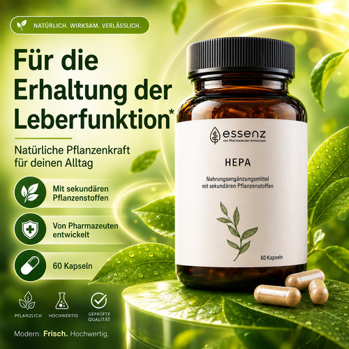 Essenz hepa plus kapseln - hepa,