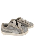 Puma Smash V2 Glitz Glam Lauflernschuhe Kinder Gr. 21 Grau Klett Gebraucht