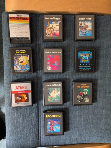 Atari 2600 10 original - 2600,