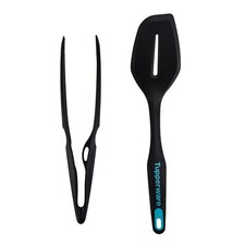 Tupperware Grillzange schwarz + Pfannenwender