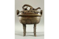 Räuchergefäß Koro Bronze