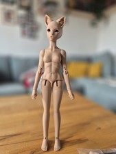BJD Legit Logan Dolls Sphynx, tan