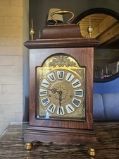 Kaminuhr XXL Holz Pendel Tischuhr , Westminster-Glockenschlag