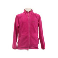 Jack Wolfskin, Fleecejacke, Mädchen, Größe: 128, Pink, Polyester, Fleece -1lL