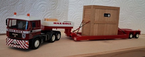 Herpa man f2000 tieflader max - man, "max