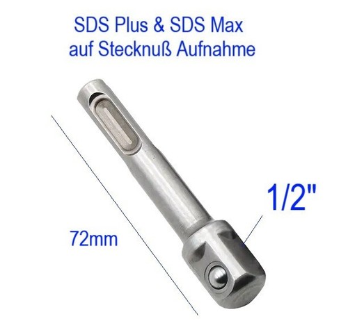 Adapter sds plus max - plus,
