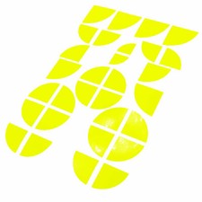 Emblem Corners Neon Yellow For