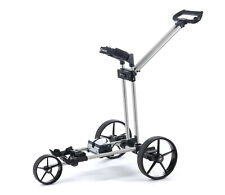 Flat Cat Golf E-Trolley/ Gear 2.0 USB / 36 Loch /Farbe: silver UVP: 2.399,- €