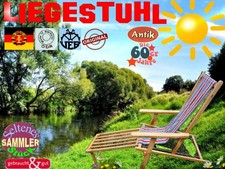 Liegestuhl DDR Holz