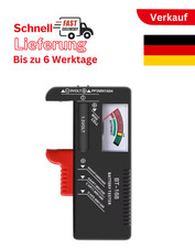 Batterietester - digital - universal - 1,5V / 9V - AA - AAA Batteriemessgerät