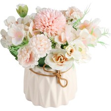 Kunstblumen Topf Rosen