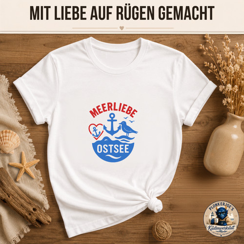Meerliebe ostsee shirt - meerliebe,
