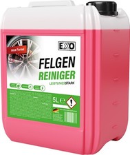 EXO Felgenreiniger säurefrei | Alu und Stahlfelgen | Radkappen | 5 Liter NEU